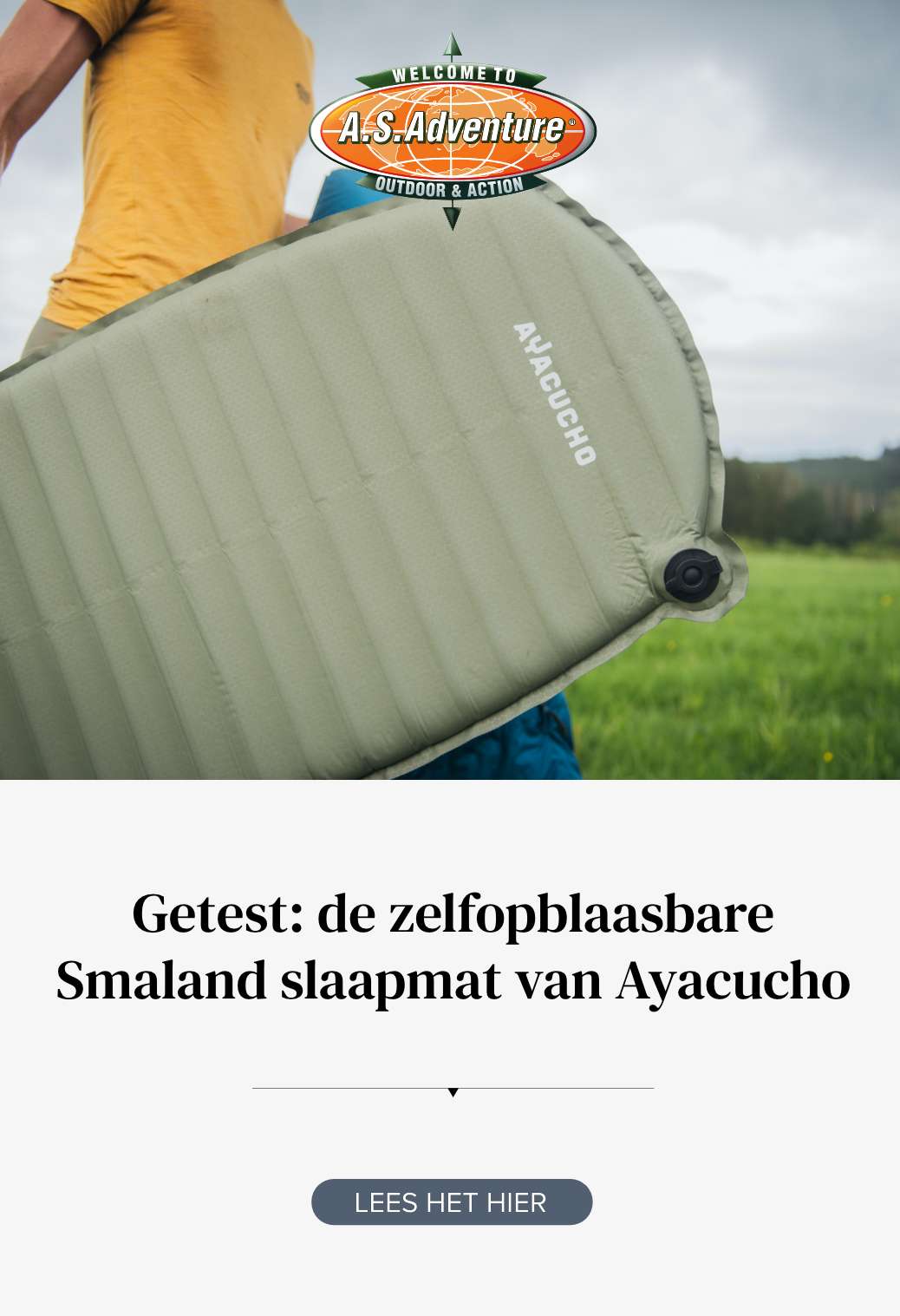 Klymit Isulated V Ultralite SL slaapmat Lichtgewicht 454 gram