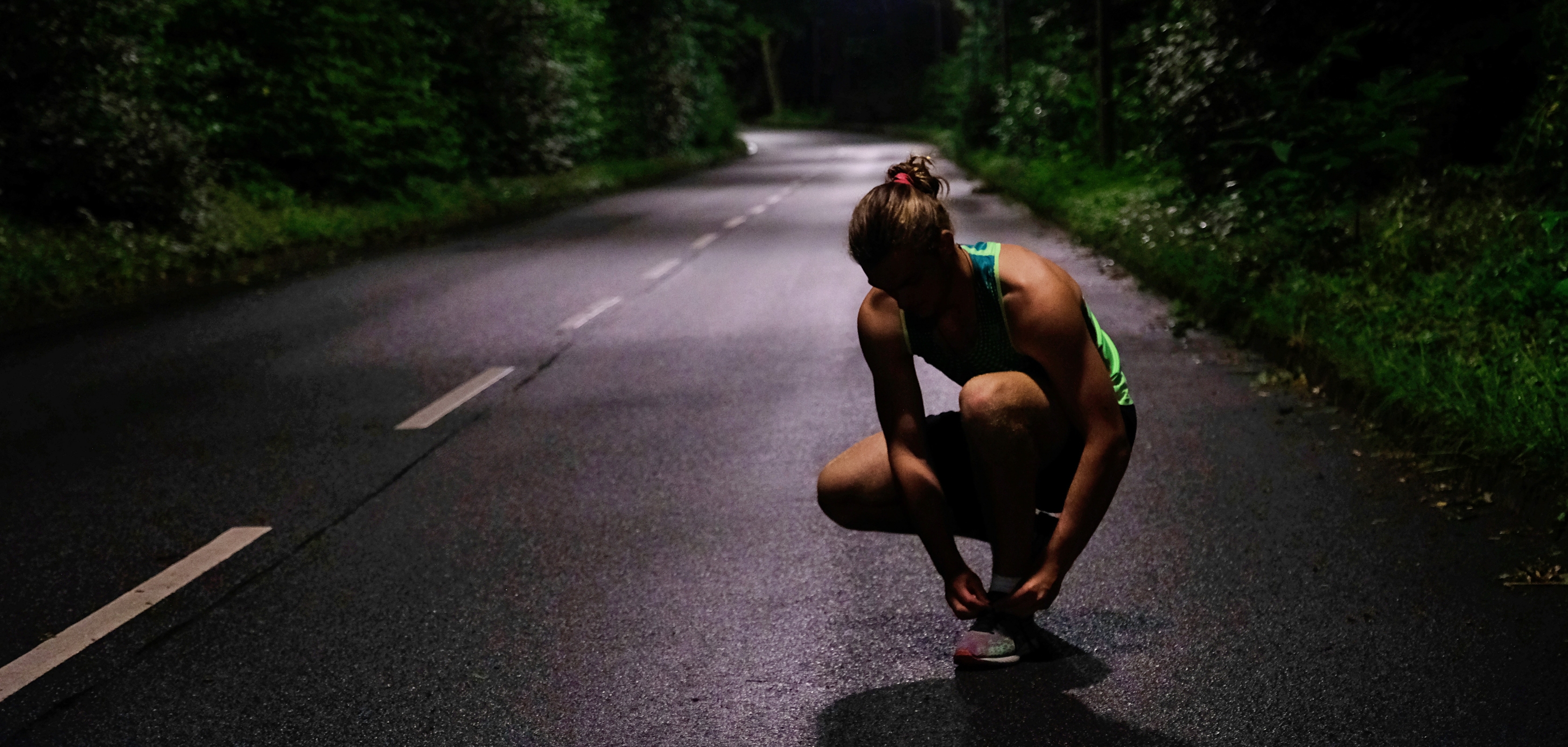 Courir dans l'obscurité - Se déplacer en toute sécurité