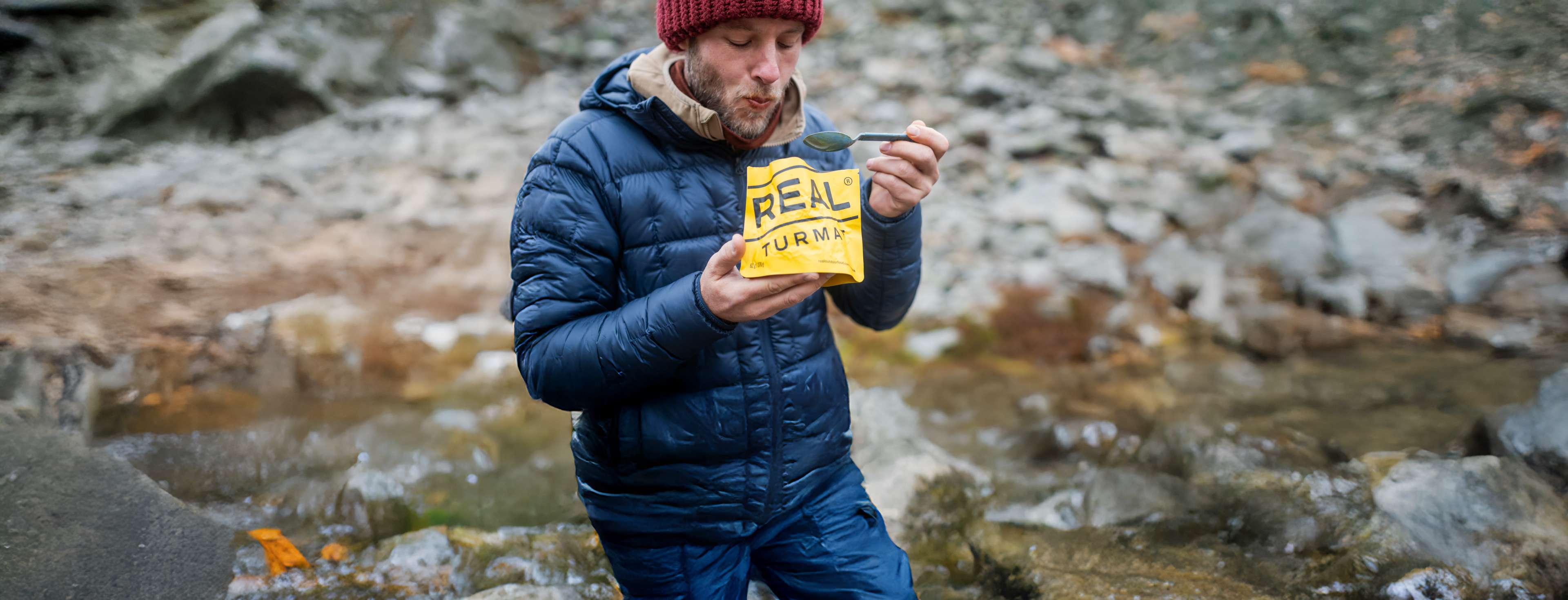 Getest op huttentocht: maaltijden van Real Turmat