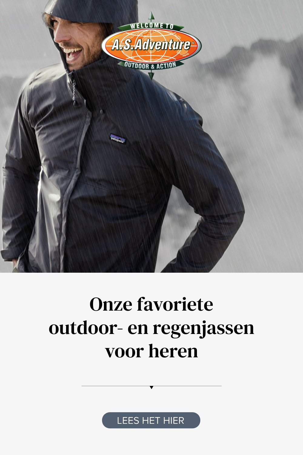 Regenjas hot sale heren action