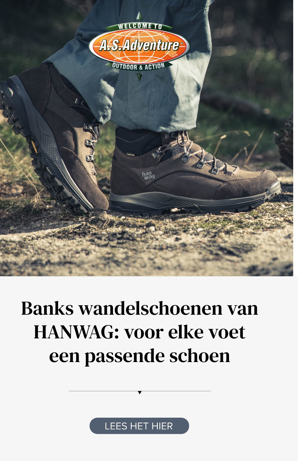 Banks wandelschoenen van HANWAG: voor elke voet passende schoen | A.S.Adventure