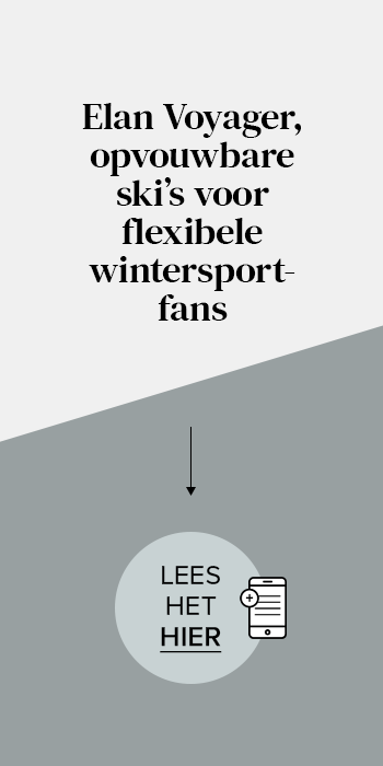 Elan Voyager, opvouwbare ski’s voor flexibele wintersportfans