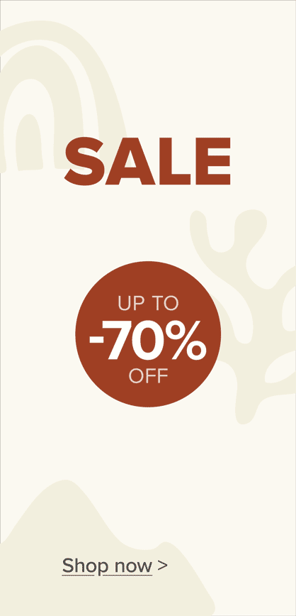 Sale up to 70% off