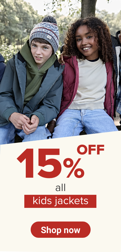15% kidsjassen FW25