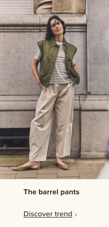 Trend the barrel pants