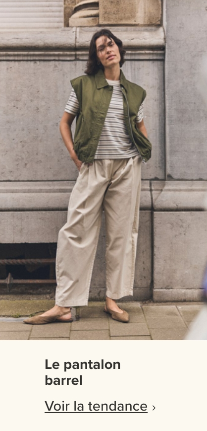 Tendance le pantalon barrel