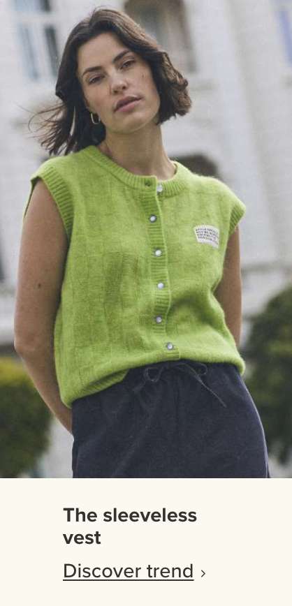 Trend the sleeveless vest