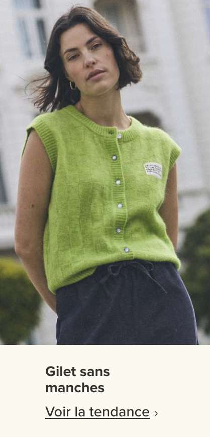 Tendance gilet sans manches