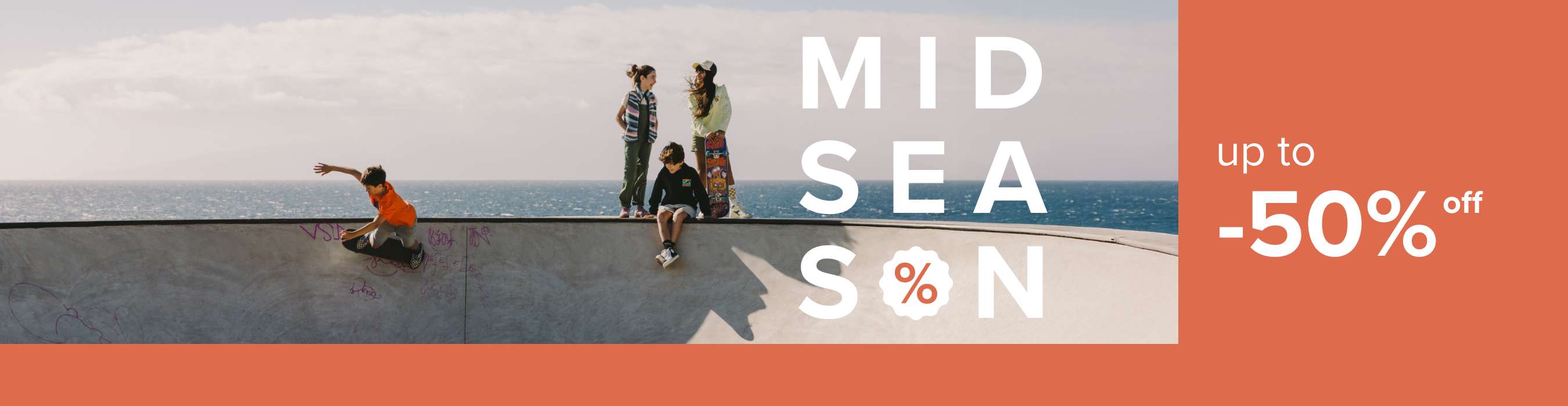 Midseason up to -50% off