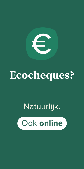Ecocheques? Natuurlijk. Ook online.