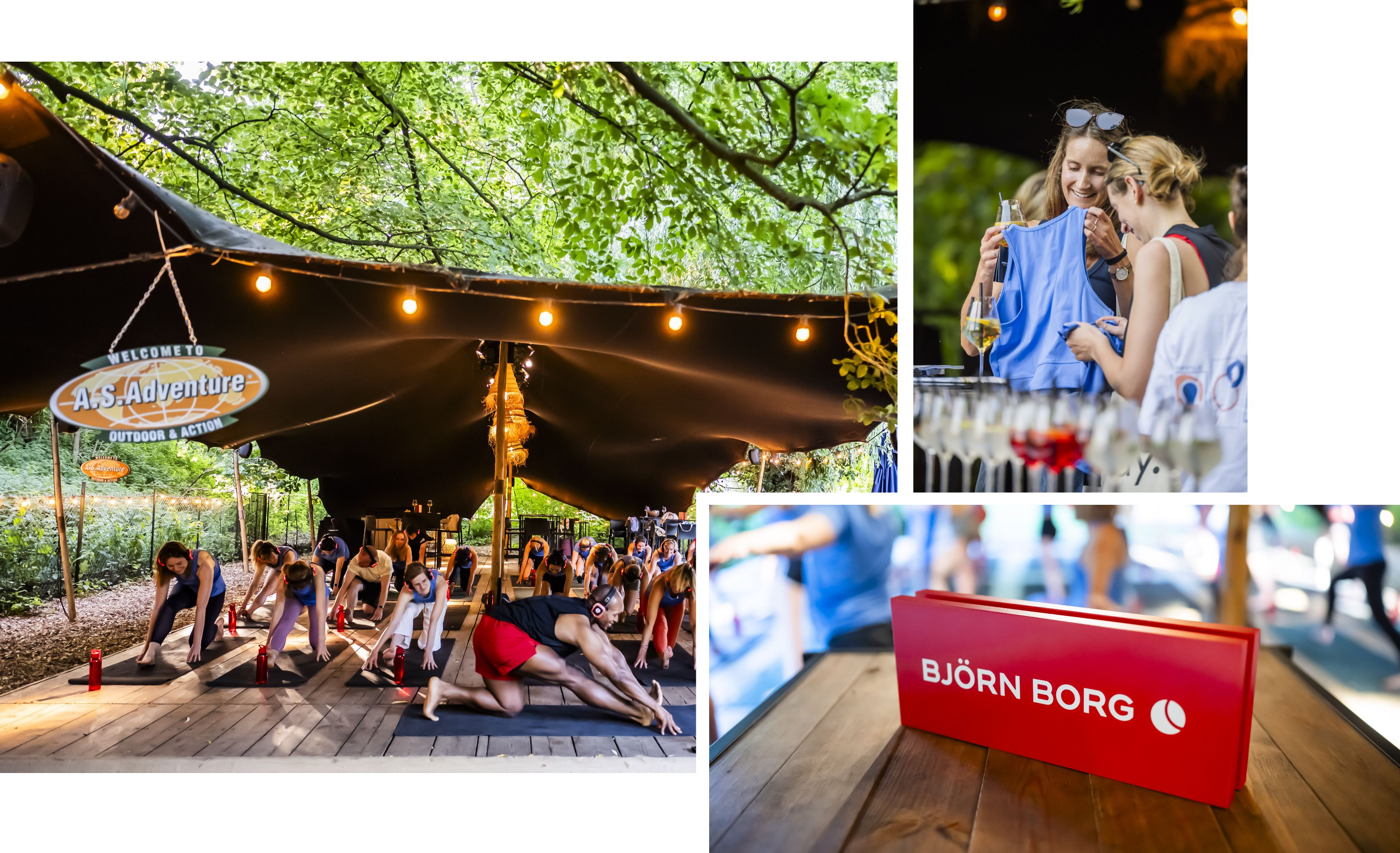 Garden Yoga met Björn Borg