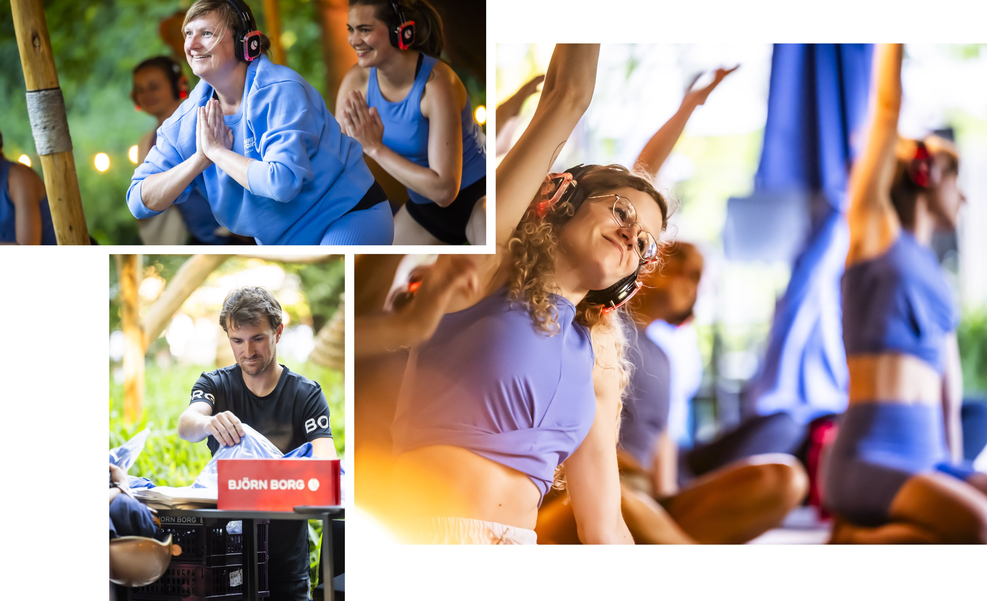 Garden Yoga met Björn Borg
