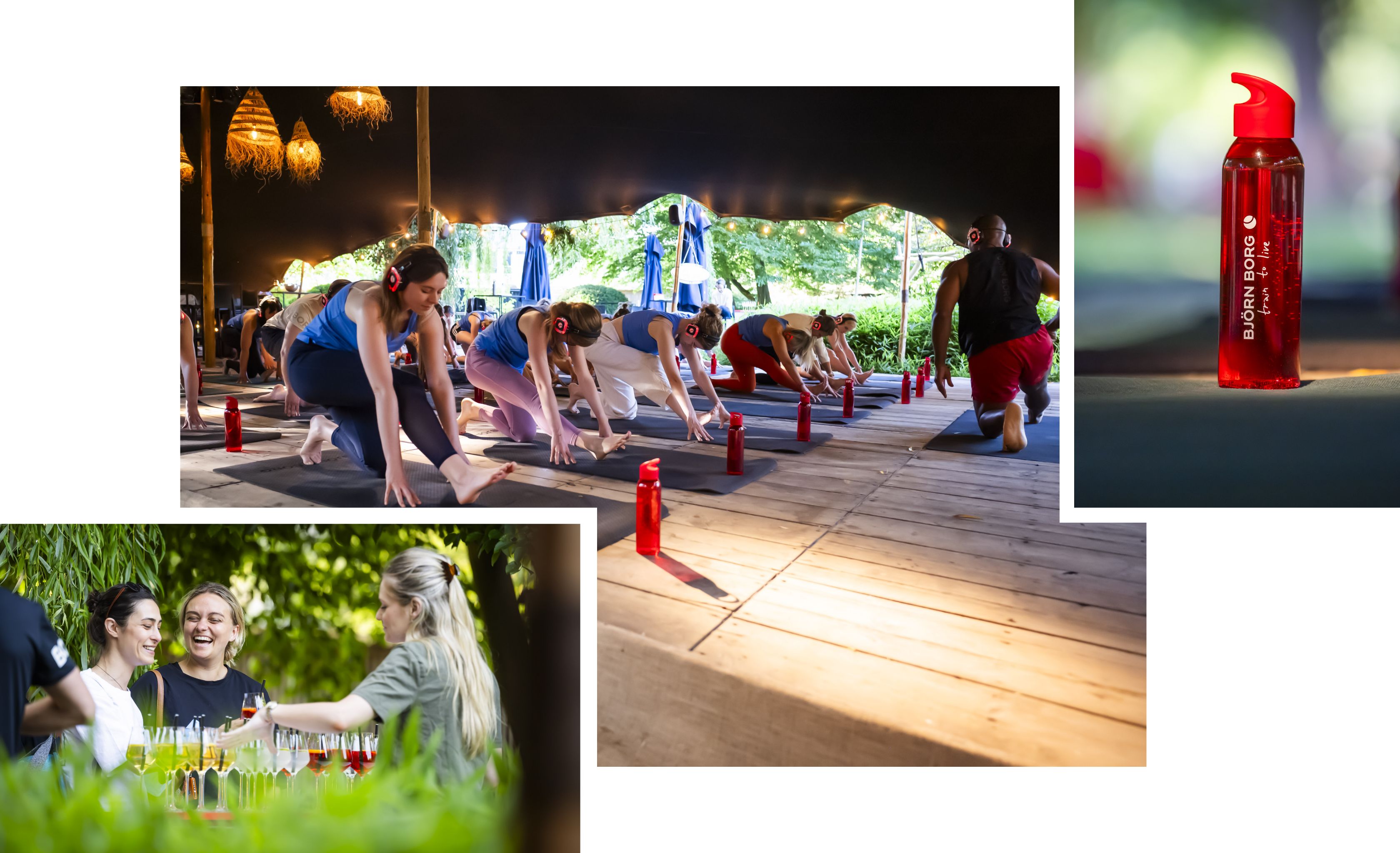 Garden Yoga met Björn Borg