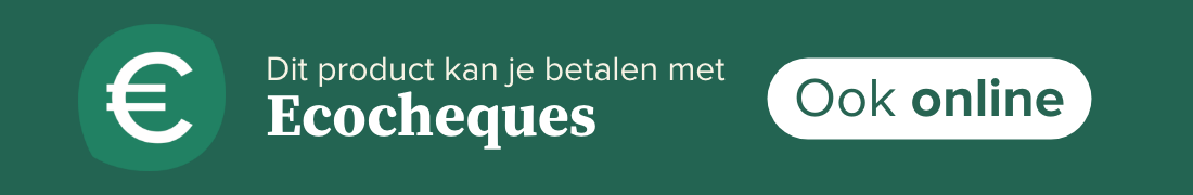 Dit product kan je betalen met ecocheques, ook online