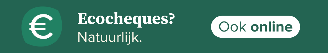 Ecocheques? Natuurlijk. Ook online.