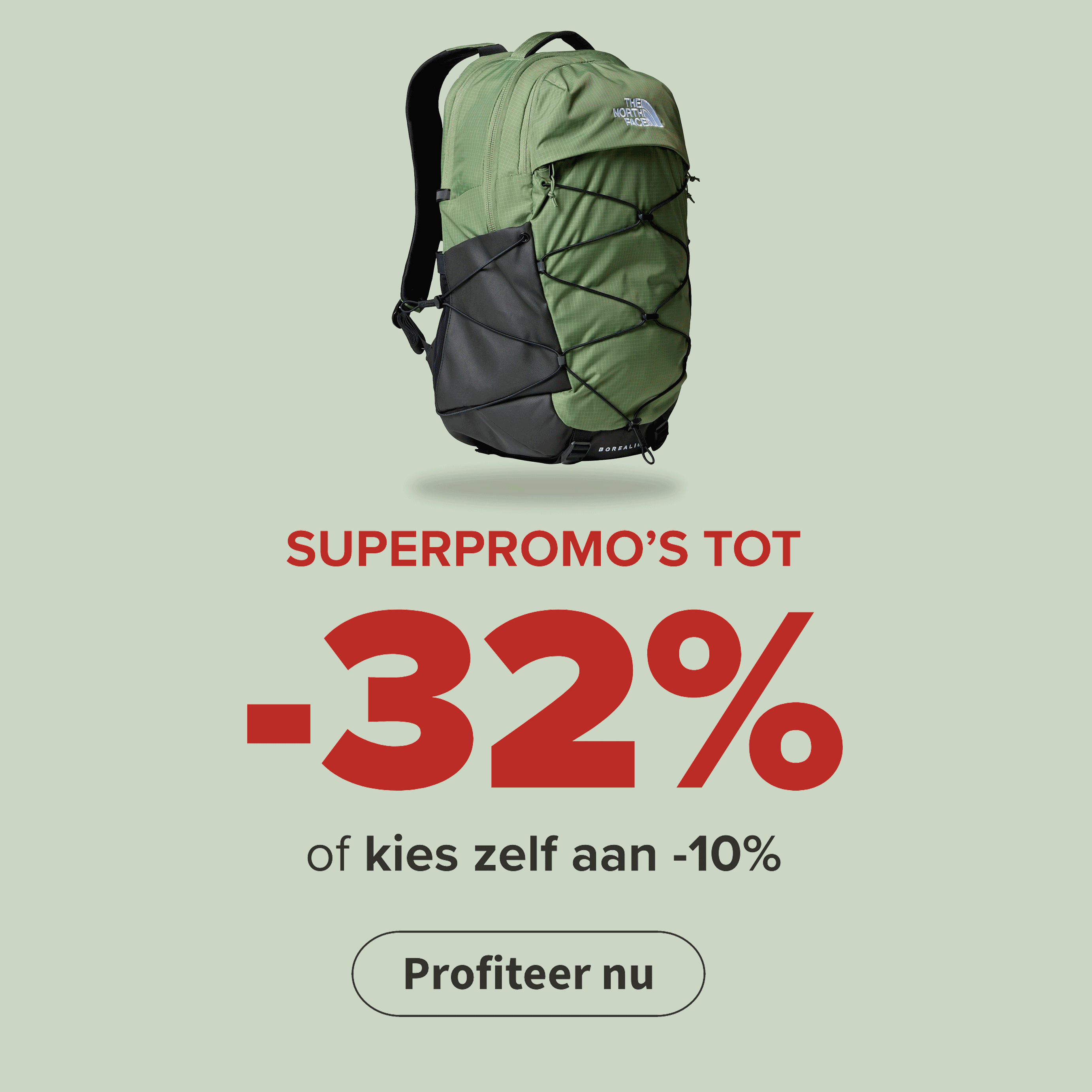 Superpromo's dagrugzakken tot -32% of kies zelf aan -10%*