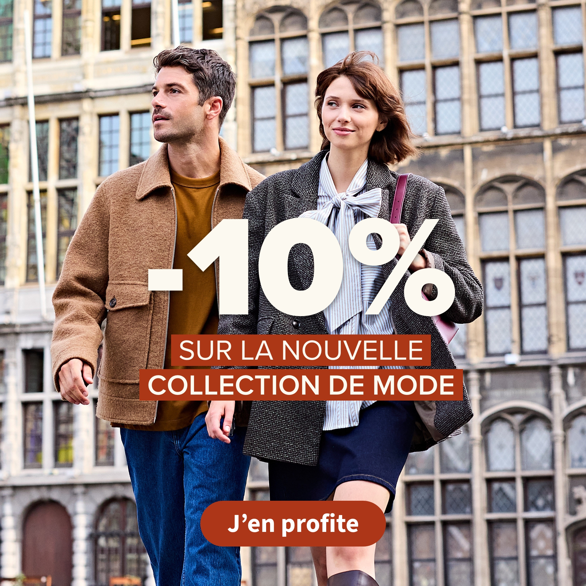 -10 % sur la nouvelle collection de mode