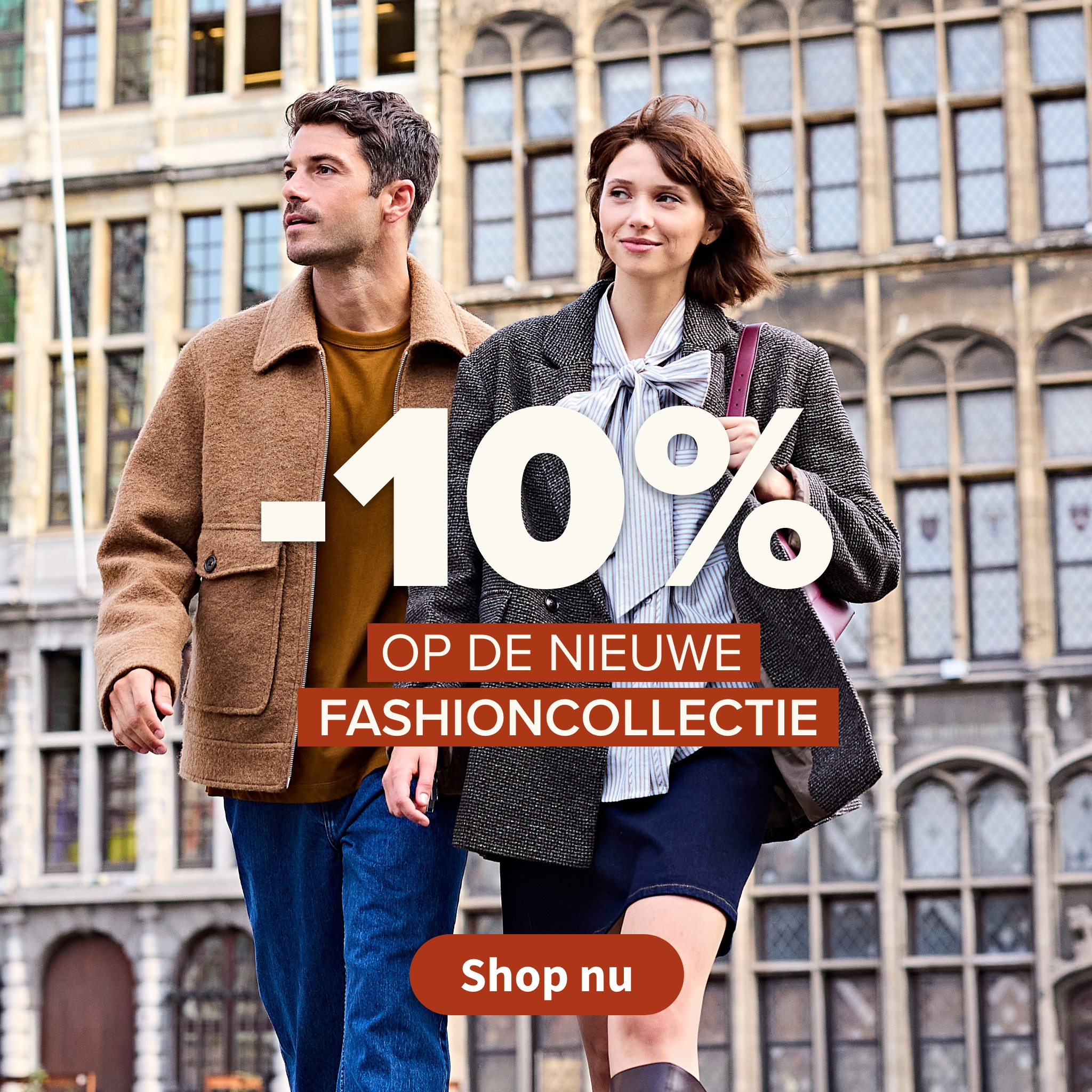 -10% op de nieuwe fashioncollectie